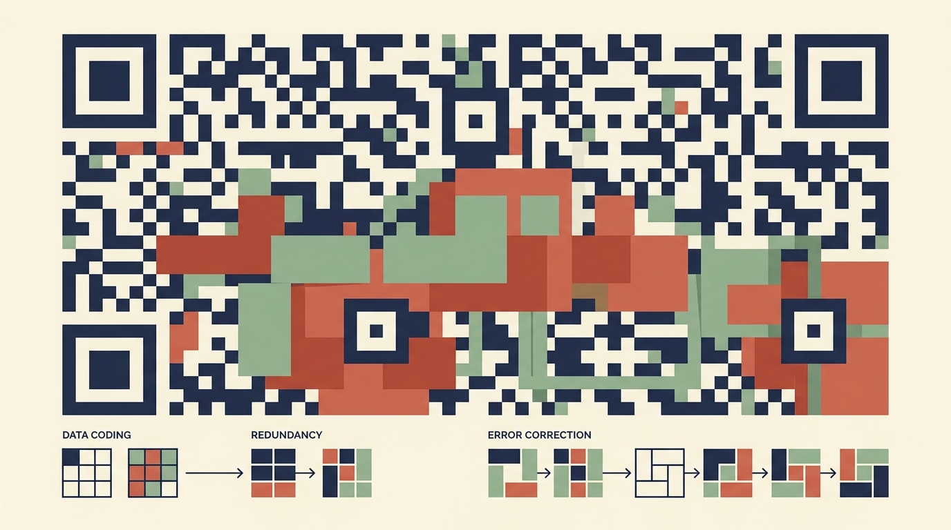 How QR Codes Work Under the Hood: Reed-Solomon Error Correction, Mask Patterns, and Matrix Encodings